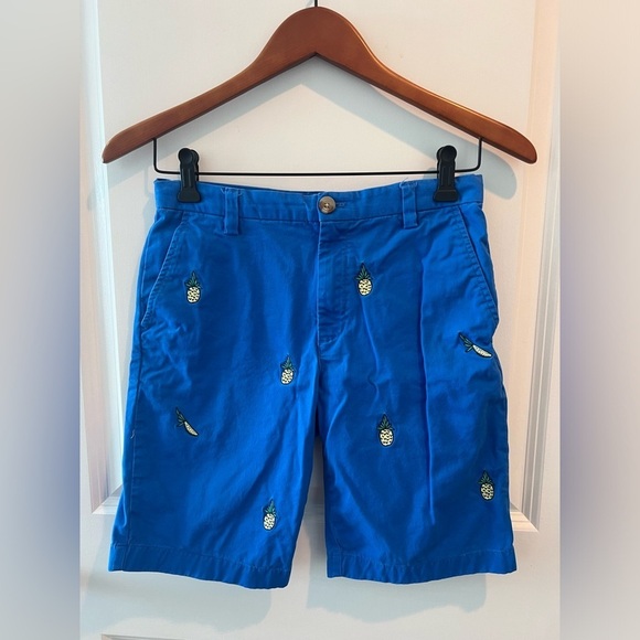 Vineyard Vines Boys Embroidered Pineapples Shorts - Picture 2 of 12